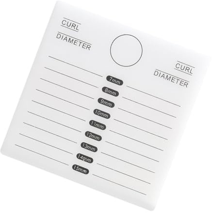 Cabilock Palette Acrylique Blanche Porte-greffe de Cils Multifonction Pratique pour Extensions de Cils, Support pour Usage en Salon de Beauté Domicile