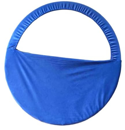 Hellery Sac de Rangement pour Cerceau de Gymnastique, étui Polyvalent et Portable pour La Gymnastique Artistique, Adapté à La Scène et Aux Terrains de Jeux, L Blue