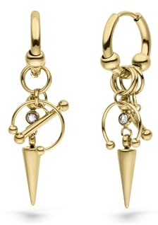 LIEBESKIND BERLIN Damen Schmuck - Urban Collection - Piercing Design - Creolen, Ohrringe - modern, besonders & wandelbar