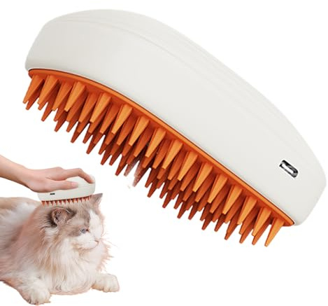 Ungtyb Brosse de toilettage douce pour chats | Peigne d'épilation pour animaux de compagnie | Pour petites, moyennes et grandes races, bain, douche, spa, maison