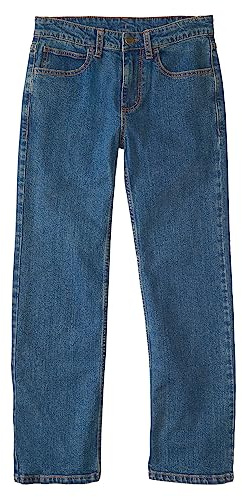 Carhartt Boys Rugged Flex® Relaxed Fit Denim 5-Pocket Boot-Cut Jean, Medium Wash, 5