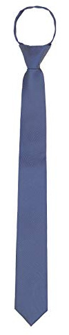 WANYING Herren 6cm Schmalen Krawatte Vorgebunden mit Reißverschluss Casual Business Länge 48/54cm