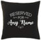Hippowarehouse PERSONALISED reserved for any name Printed bedroom accessory cushion cover case 41x41cm
