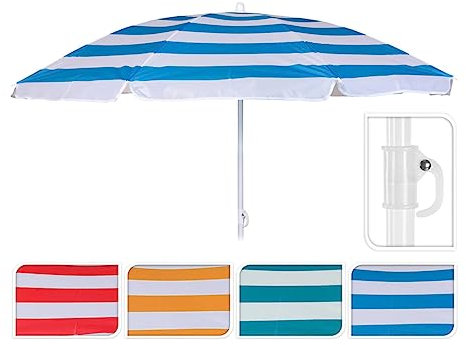 Parasol pour la plage 180cm hauteur ø 145cm modèle mediterranéen