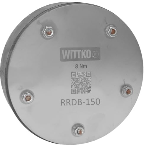WITTKOWARE DN150 Blindverschluss für Mauerdurchführung | EPDM Blinddichtung 40mm & V2A Edelstahl | Druckdicht bis 3 bar, radondicht & gasdicht für Kernbohrung/Futterrohr