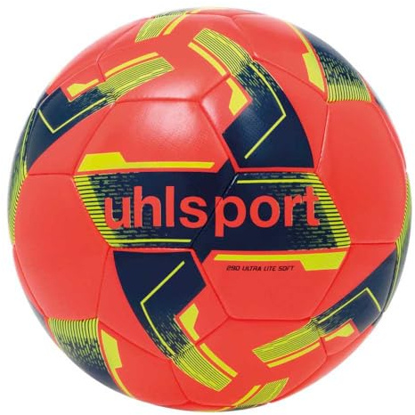 Uhlsport Ultra Bälle Fluo Rot/Marine/Fluo Gelb 4