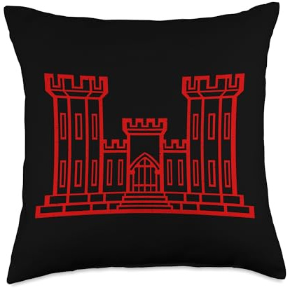 US Army Corps of Engineers USACE Sapper Throw Pillow