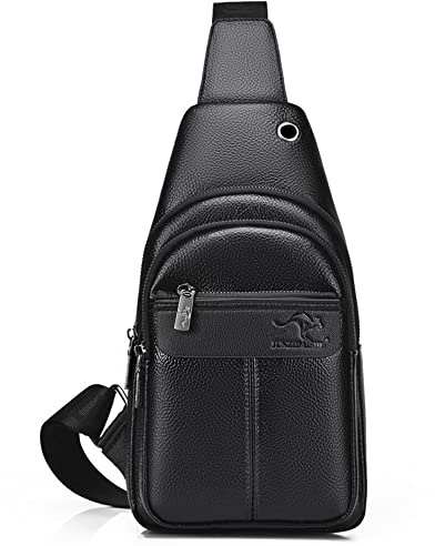 NEUSOP Brusttasche Herren Umhängetasche Sling Bag, Crossbody Bag Herren, Schultertasche Wasserdichte Umhängetaschen Handtasche Herren Crossbody Rucksack für Sport Arbeit Radfahren Reisen