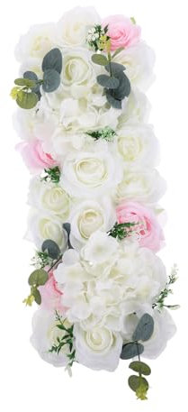 Amosfun Künstliche Rosenblumen Wandpaneel Für Hochzeiten Dekorationsblumen Für Feierlichkeiten Einfach Aufzuhängen Lebendige Farben Für Unvergessliche Erinnerungen