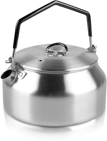 MEYAGOT Bouilloire en Acier Inoxydable,1L Bouilloire De Cuisinière,Bouilloire A Thé en Acier Inoxydable,Bouilloire A Gaz Grande pour Cuisinières A Induction Et A Gaz,Thé,Café