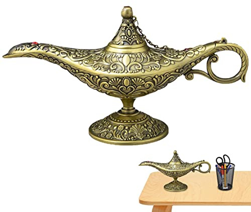 Aladdin Genial lampa, klassisk och sällsynt samlarobjekt, Aladdin magisk lykta, lyxig, klassisk, magiskt , gåva och gåva