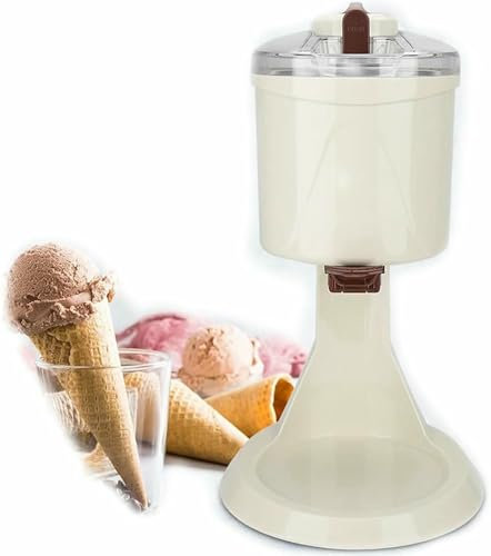 Home Ice Cream Maker Machine, Portable Ice Machine, Yoghurt Machine, Worktop Soft Ice Cream Maker for Home Party