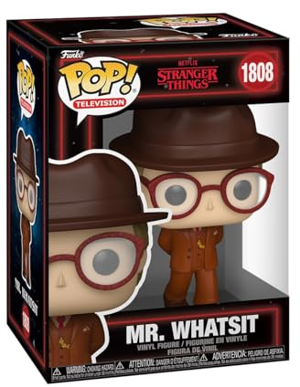 Funko POP! Television: Stranger Things Season 5 - Mr. Whatsit - samlarfigur vinylfigur - presentidé - officiell produkt - leksaker för barn och vuxna