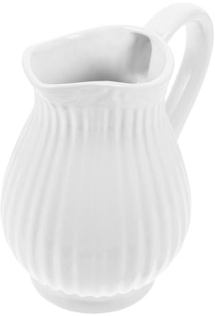 Holibanna Vase Pichet Céramique pour Fleurs Vase De Présentation Décoratif Forme De Pichet pour Maison Bureau