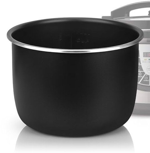 Linkidea Olla arrocera de aleación de aluminio, compatible con ollas instantáneas PPC770 y PPC771, apta para lavavajillas, recipiente de repuesto
