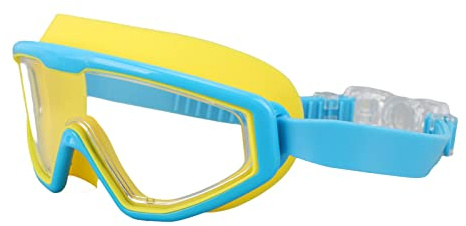 Cryfokt Kids HD Anti-Imma Vattentäta Simglasögon för Flickor Pojkar, Clear Dykglasögon för Barn, Pool och Strand Gäller (Gul)