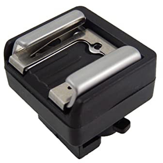 vhbw Blitzschuhadapter kompatibel mit Canon Legria Vixia HF M40, HF M400, HF M406, HF M41, HF M46 Camcorder - Ersatz für Canon MSA-1
