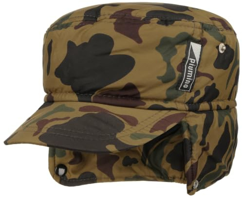 Lipodo Armekeps med Öronklaffar Herrar - öronskydd vinterkeps skärm, öronklaffar, foder Vinter höst-vinter - XL (60-61 cm) camouflage