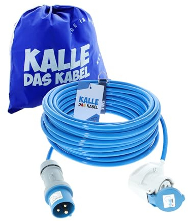 Prolunga CEE KALLE Blue Extreme 2,5 mm² angolo compatto 20 metri