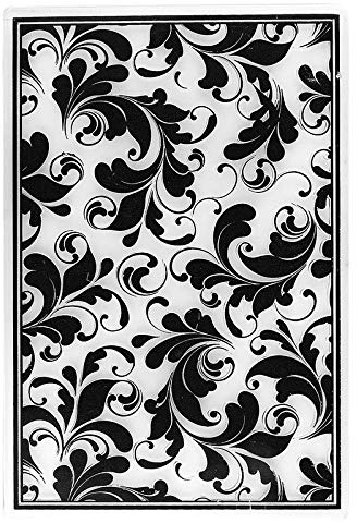 Ideen mit Herz Plantilla para repujado | 15 cm x 10 cm | apta para máquinas de estampado y troquelado habituales (ornamentación 2).
