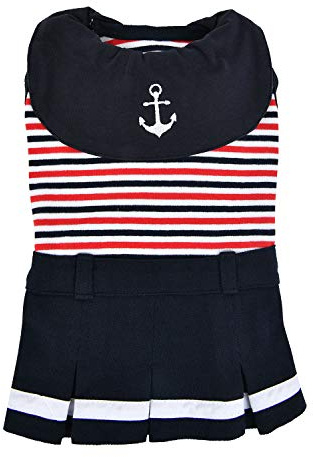 Puppia Hundebekleidung Nautical Navy S
