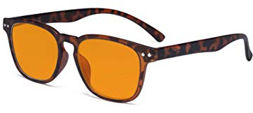 Eyekepper Design Blau Blockierung Brille - Anti Digital Blendung Leser mit Orange Getönt Reduzieren Filter Linse UV Schutz Computer Lesebrille Frauen - Schildkröte