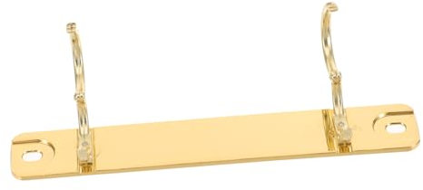 Gogogmee 2loch Ringbuchmechanismus Metall Abnehmbar Mit Schraubverschluss Für Notizbuchordner Und Planer Für Büroorganisation
