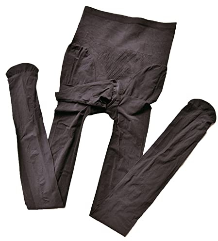 BESYFAY Herren Sexy Öl Glänzend 8 Den Nylon Strumpfhosen Shining Hochelastische Strumpfhose Unterwäsche
