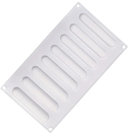 TAKOXIA Moule ovale en silicone pour décoration de tarte, dessert, pâtisserie, gâteau, tartelette, mousse, chocolat, pâtisserie