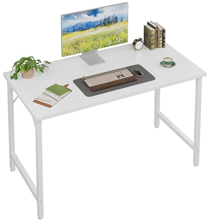 Grandder 80 cm Schreibtisch, Moderner Homeoffice-Schreibtisch für Studium & Schreiben, Kindertisch, PC-Gaming, verstellbare Füße