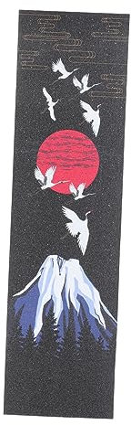 Hemobllo Skateboard-grip-tape-blatt Wasserfest Longboard-aufkleber Griffband Für Skateboards Sandpapier-griffband Skateboard-dekor Erhöht Reibung Schutz Und Rutschfestigkeit Leicht Zu Entfe