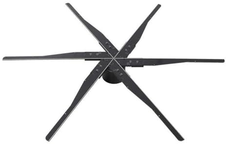 85cm 33.46in/80cm31.5in 3D Fan Ologramma Proiettore Wifi Display Pubblicità Logo Luce Led Lampada Olografica Display Pubblicità Logo Proiettore Esposizione pubblicitaria del festival(80cm)