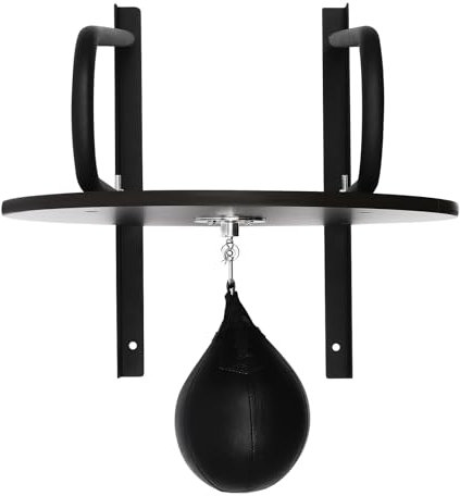 KANBCNG Professionelle Fitness-Ball Boxen Reaktion Ausbildung Bausatz Wandmontage Boxsack Einstellbare Höhe 30cm 360° Kugeldrehung Boxen Ausbildung Komplettpaket Hängend Boxbirne
