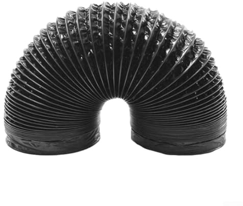 Honseadek 150mm Diameter Flexible Ventilation Duct Hose 5 Metre Aluminium Air Conditioning Dryer Vent Tube for Kitchen Extractor Fan Bathroom Hydroponics