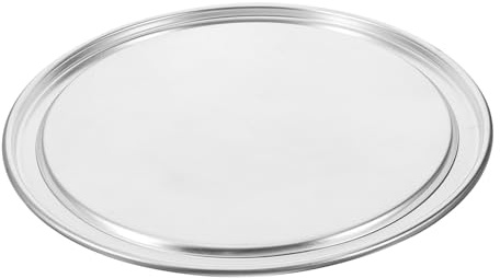VICASKY Pizzapfannendeckel Aluminiumlegierung Antihaftbeschichtet Runder Pizzablechdeckel Für Backofen Mikrowelle Und Kühlschrank Stabiler Vielseitiger Ofenblechdeckel