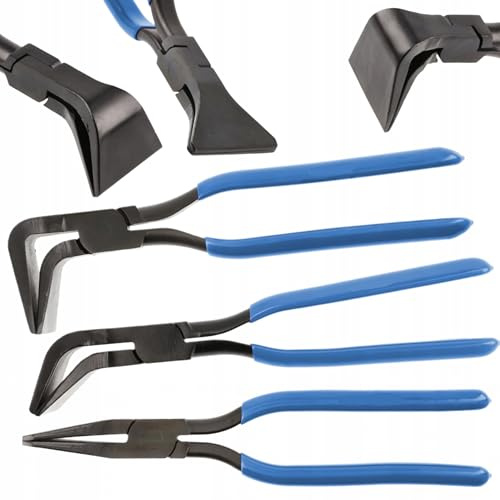 Topolenashop Set 3 Pezzi Pinze Piega Lamiera Manuali | Piega Lamiere 0° 45° 90° | Piegatrice Manuale per Lamiera Acciaio, Alluminio, Rame, Zinco, Piombo fino a 1 mm | Utensile Fai da Te e Officina