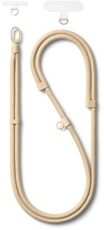 MORSUNBELA Handykette Handyband zum Umhängen Verstellbar für Handyhülle | 7 mm Polyester mit Tragering für Alltag Reisen, 80 cm bis 150 cm, Kombinierbar mit Kopfhörern Schlüssel Brillen