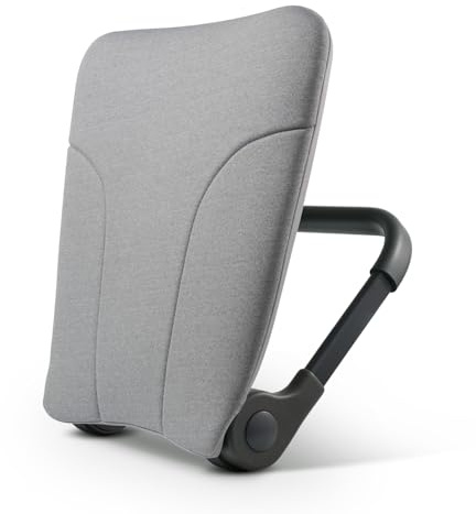 READY ROCKER Ultra | Extra-Plush Ergonomic Portable Rocker for Back Support & Relaxation | Adjustable Rocking Positions for Chairs | Lightweight & Travel-Friendly | Black