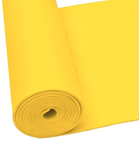 LUPATDY Filtrulle 3 mm tjock, filttyg metervara 40 cm x 250 cm, filtmatta för gör-det-själv förvaringsväska lapptäcke sy filt för pyssel hantverk dekoration (guldgul)