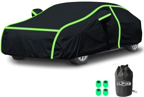 Outdoor Garage Full car Cover for Jaguar XK | 4791x1880x1330 mm|Car Tarpaulin All Weather Protection | with Side Zip | Waterproof UV Resistant Anti-Bird droppings