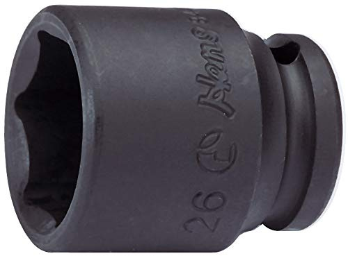 Hans - 1/2 Zoll Kraft-Steckschlüssel-Einsatz/Schlagschrauber-Nuss/Steck-Nuss/Kraft-Nuss 6-kant (14 mm)