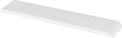 Leitz Verstellbare Handgelenkauflage für Tastaturen, Schaumstoffgepolsterte Handgelenkstütze, Für Rechts- & Linkshänder, Full-Size Schreibtisch Handgelenkauflage, Ergo Cosy Serie, Grau, 65240085