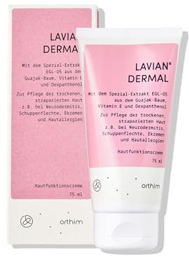 LAVIAN® DERMAL Creme - zur Pflege trockener & strapazierter Haut - Neurodermitis, Schuppenflechte, Ekzemen, Hautallergien