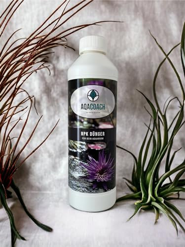AQACoach NPK Dünger Flüssigdünger für Aquarienpflanzen Aquarium 1000ml