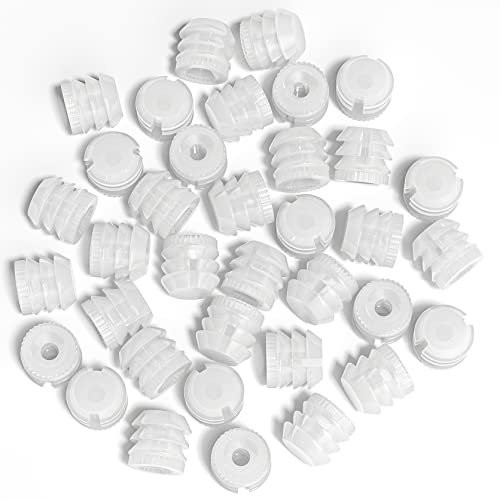 100 PCS Plastic Hinge Dowel Inserts