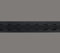 ZURRSCHIENEN.COM Binario Airline 2 m, forma quadrata, 34 x 9,6 mm, nero anodizzato C35, guida Airline in alluminio, guida di ancoraggio Made in Germany
