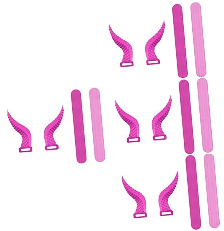 OSALADI 4paires Accessoires De Décoration pour Casque avec Cornes Silicone Décor Original pour Écouteurs Gaming Accessoires De Jeu Colorés Et Amusants
