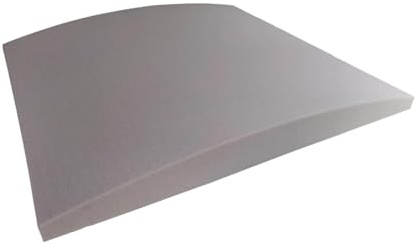 Fxzqgnh Cojín de sofá para apoyar asientos hundidos, cojín curvado de esponja para reparar asientos caídos, 50 x 50 cm, para sofás esquineros, sillones