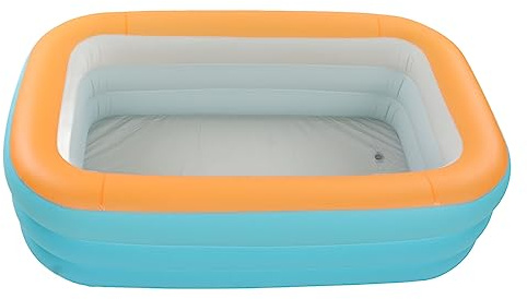 Piscina gonfiabile pieghevole per bambini Piscina pieghevole per bambini a 3 strati Cortile esterno (1. Ha avuto paura)