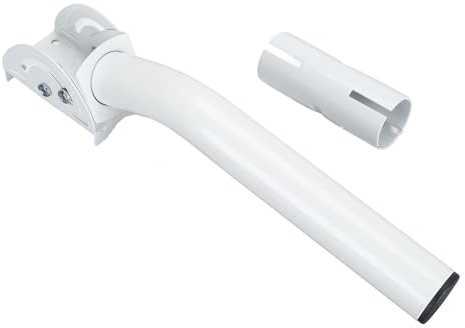 Jopwkuin Supporto per Satellite da Tetto con Doppia Sicurezza Antivento in Acciaio Inossidabile per Parabola Rettangolare V2, Robusto Kit di Montaggio Internet Satellitare per Router WiFi, Angolo